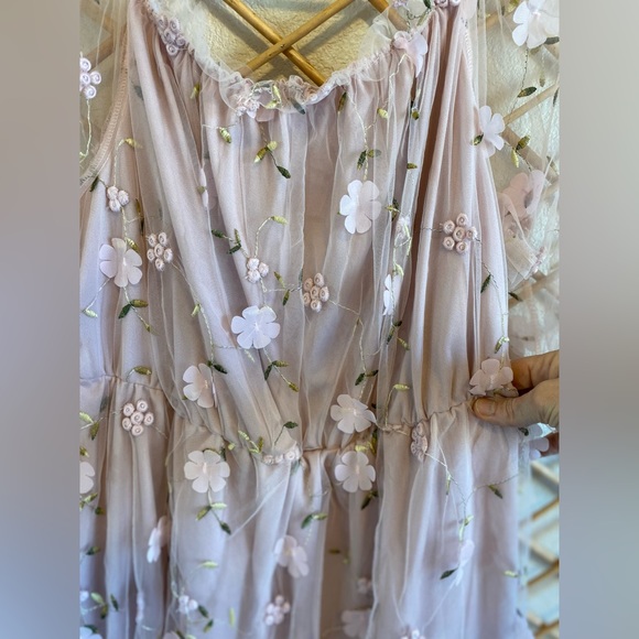 Shein Curve lace overlay dress - Picture 3 of 4